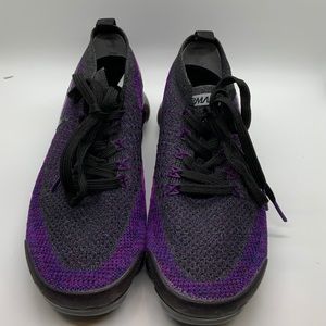 Women’s Nike Vapormax Purple/Blk Size 8